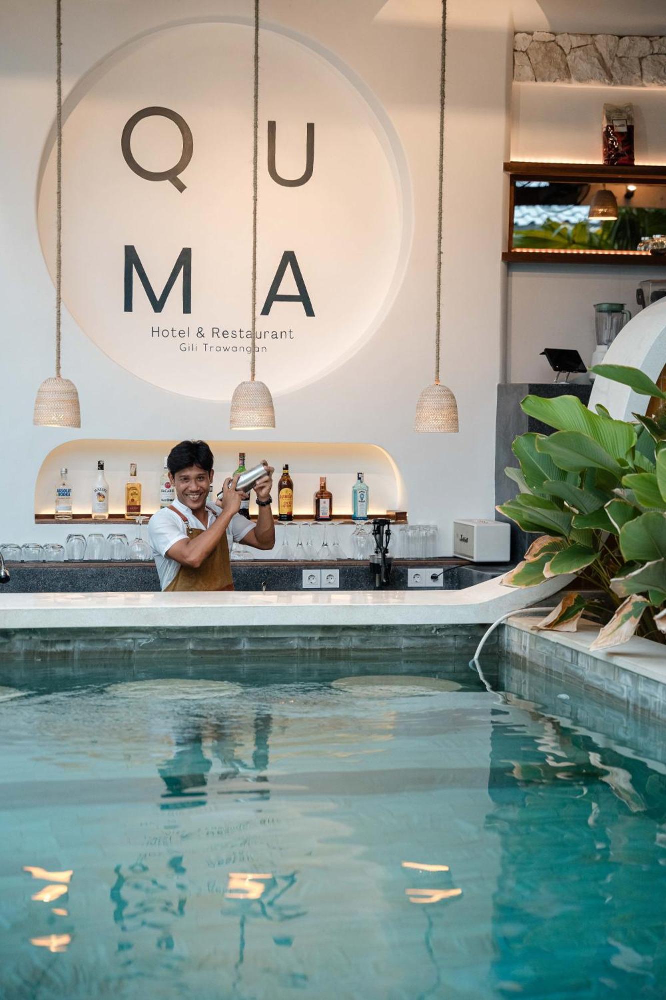 Quma Hotel Gili Trawangan Dış mekan fotoğraf